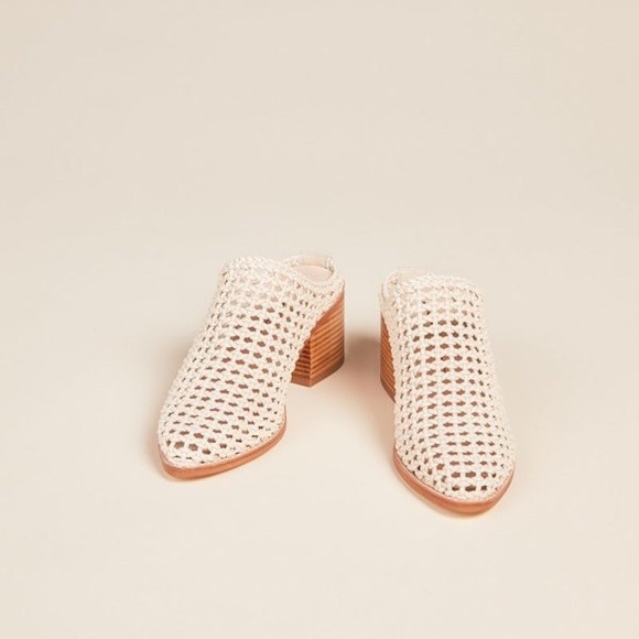 Intentionally Blank Cap Basket Mule in Bone (40 / US 10) - Picture 10 of 11